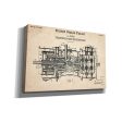 Transmission Blueprint Patent Parchment,  Canvas Wall Art Online Hot Sale