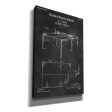 Tennis Table Blueprint Patent Chalkboard,  Canvas Wall Art Online now