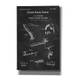 Cigar Holder Blueprint Patent Chalkboard,  Canvas Wall Art Hot on Sale