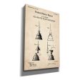 Oil Can Blueprint Patent Parchment,  Canvas Wall Art Discount