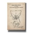 Timpani Blueprint Patent Parchment,  Canvas Wall Art For Sale