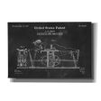 Exercising Machine Blueprint Patent Chalkboard,  Canvas Wall Art Sale