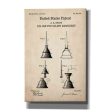 Oil Can Blueprint Patent Parchment,  Canvas Wall Art Discount