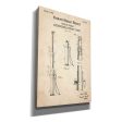 Night Stick Blueprint Patent Parchment,  Canvas Wall Art Cheap