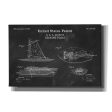 Fishing Boat Blueprint Patent Chalkboard,  Canvas Wall Art For Cheap