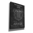 Tambourine Blueprint Patent Chalkboard,  Canvas Wall Art Online Hot Sale