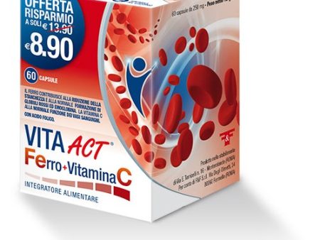 Vita Act Ferro + Vitamina C 60 Capsule Online now