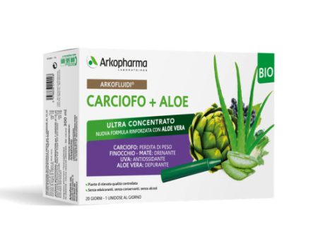 Arkofluidi Carciofo + Aloe 20 Unicadose Online Sale