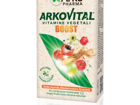 Arkovital Vitamine Vegetali Boost 24 Compresse Masticabili Online