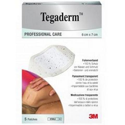 Tegaderm Medic Trasparente 6x7cm 5 Pezzi For Discount