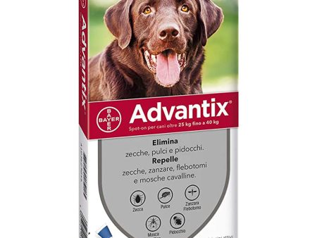 Advantix Spot On Cani 25-40kg 6 Pipette 4ml For Discount