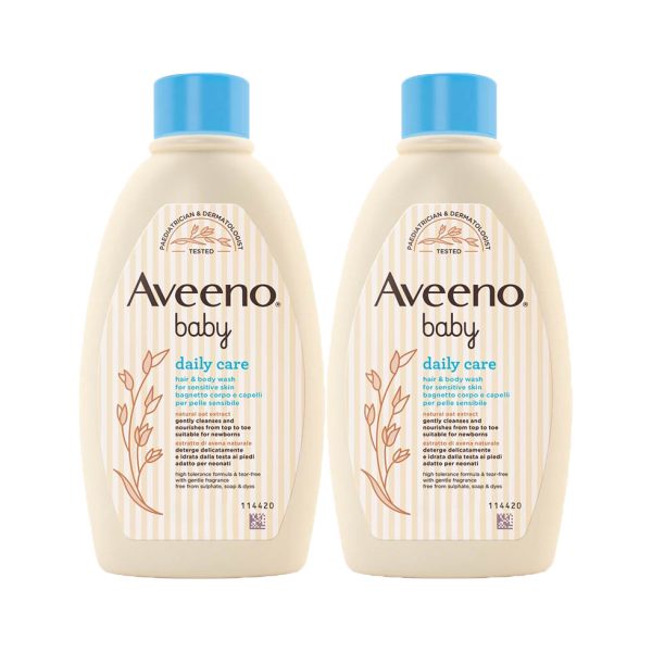 Aveeno Baby Daily Care Bagnetto Corpo E Capelli 2x250ml Discount