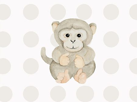 CIN3983 - Baby Monkey - 12x12 Sale