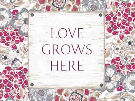 ALP2498 - Boho Love Grows Here - 12x12 Online Sale