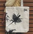 Black Baza Tote Bags Sale