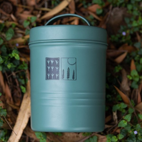 Coffee Canister (Colour: Moss Forest) Sale